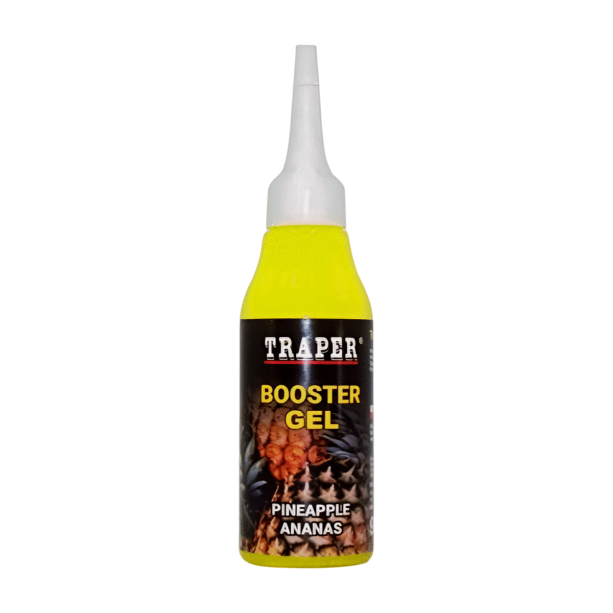 TRAPER BOOSTER ŻEL ANANAS 90 g – żelowy atraktor zapachowy do przynęt karpiowych