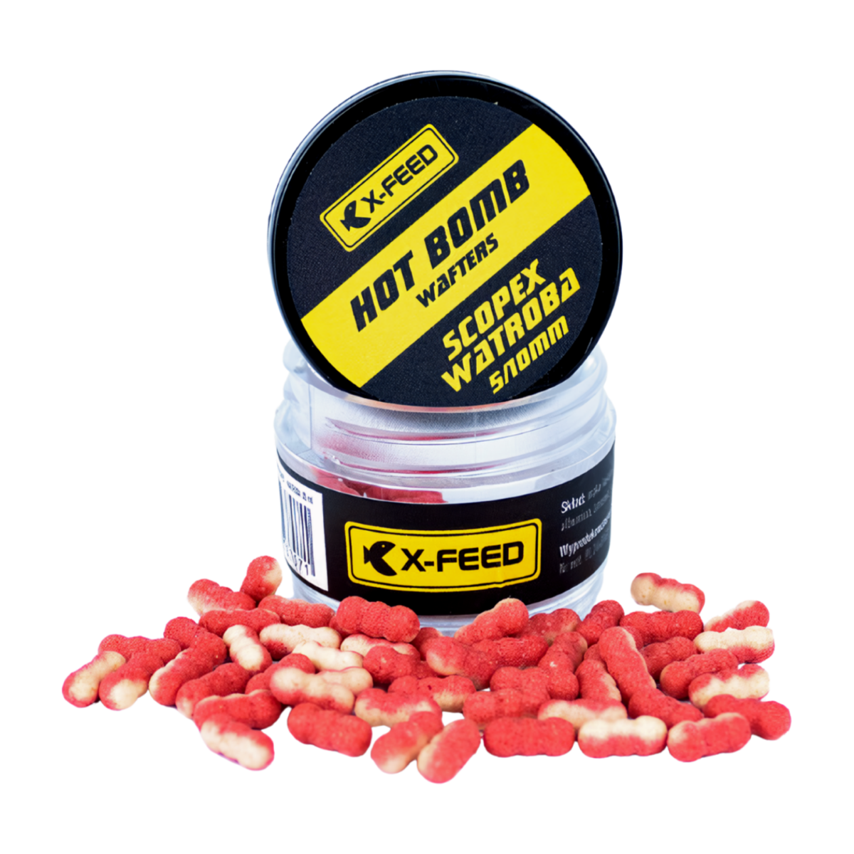 X-Feed HOT BOMB SCOPEX WĄTROBA 5/10mm Wafters 30ml