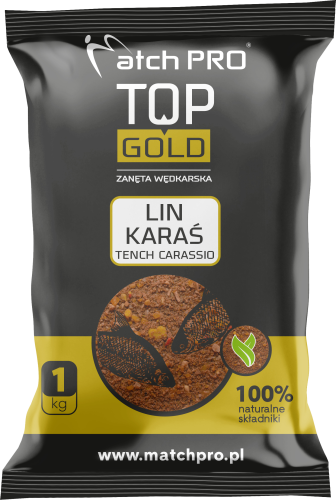 MatchPro TOP GOLD LIN, KARAŚ Zanęta 1kg