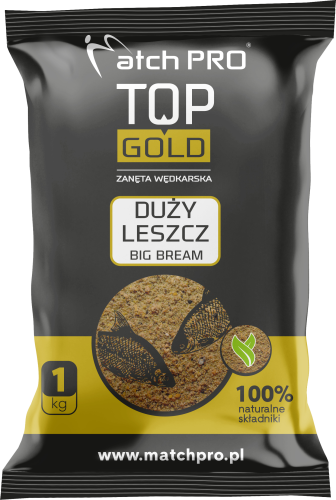 MatchPro TOP GOLD DUŻY LESZCZ Zanęta 1kg