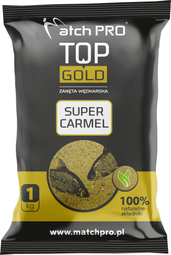 MatchPro TOP GOLD SUPER CARMEL Zanęta 1kg