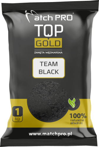 MatchPro TOP GOLD TEAM BLACK Zanęta 1kg
