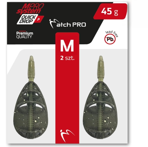 MatchPro Koszyk MPRO System Method QUICK DROP M / 45g 2szt. Nowość