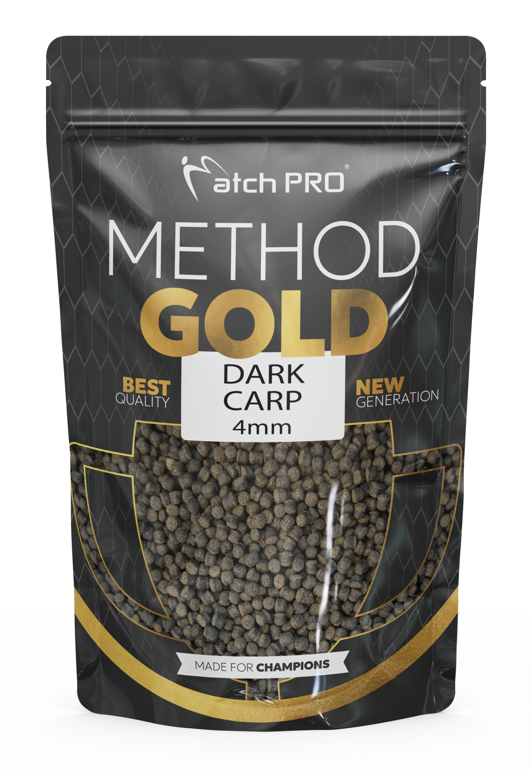 977512_TOP-GOLD-METHOD-DARK-CARP-4mm METHOD GOLD DARK CARP 4mm PELLET 700g MatchPRO - obrazek 1