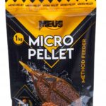 Meus Pellet Durus 2mm Micropellet 1kg Zielony Marcepan