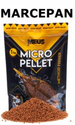 Meus Pellet Durus 2mm Micropellet 1kg Zielony Marcepan